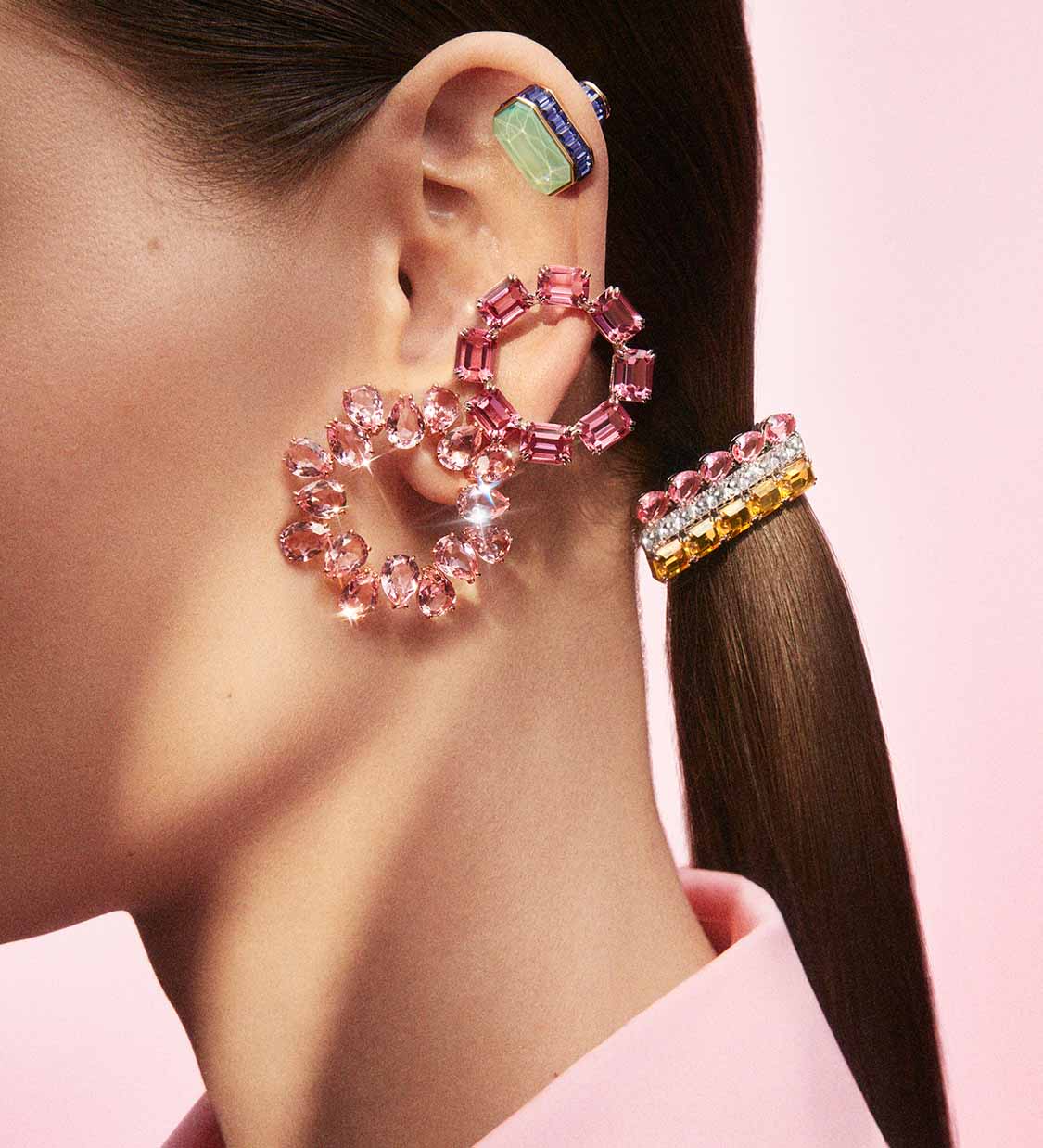 Swarovski earrings on sale
