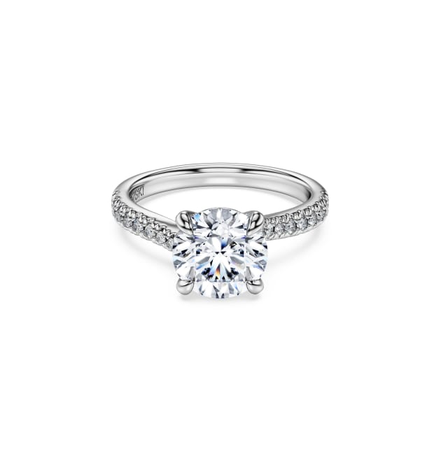 Eternity ring, Laboratory grown diamonds, 2.25 CT, 14k white gold
