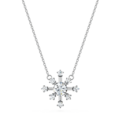 Galaxy pendant, Laboratory grown diamonds 0.5 ct tw, 14K white gold