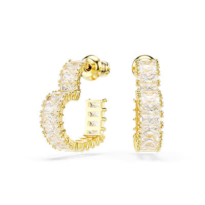 Matrix hoop earrings