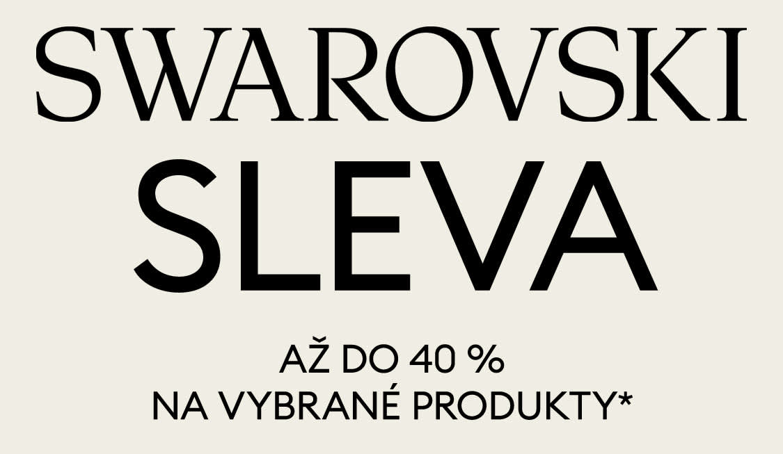 Až do 40 % Na vybrané produkty*