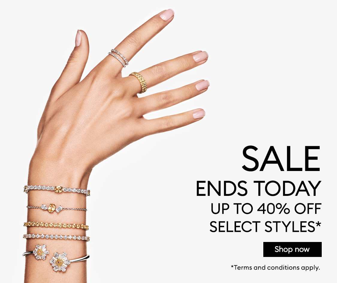 Up to 40% off select styles*