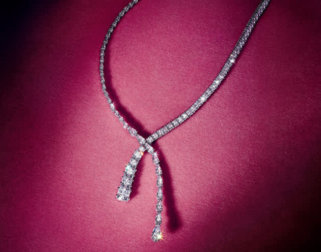 Swarovski Matrix Y necklace