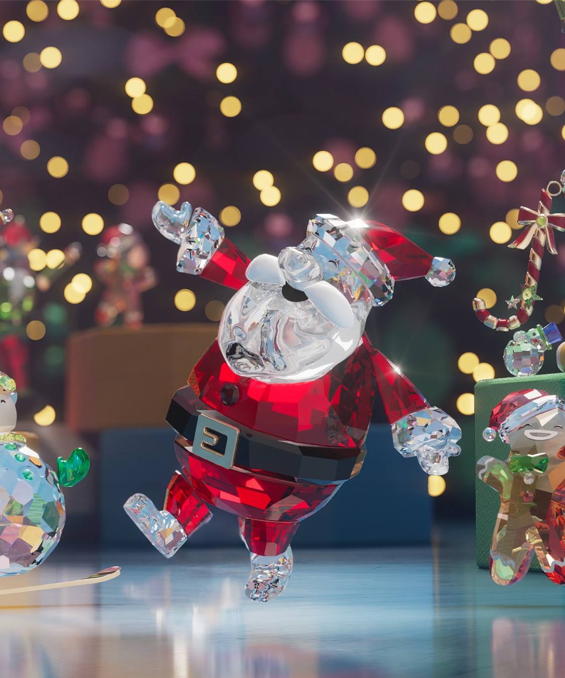 Vánoční figurky a ozdoby Swarovski