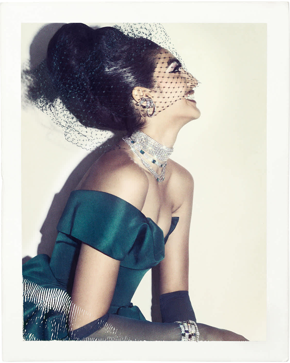 Swarovski Matrix on model