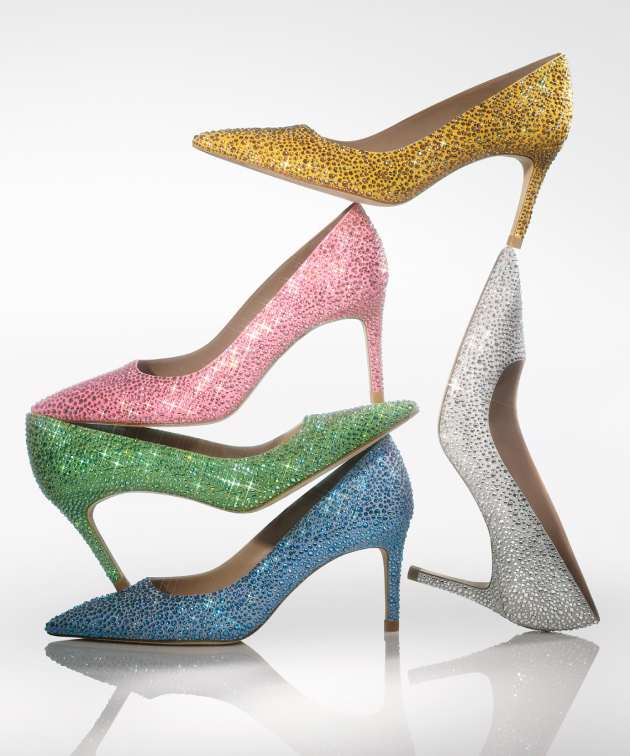 Stuart Weitzman Stuart Power Shine pump
