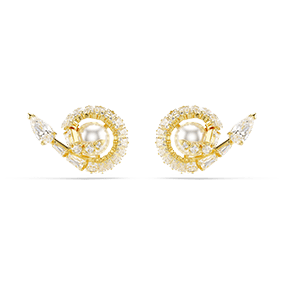 Snake stud earrings