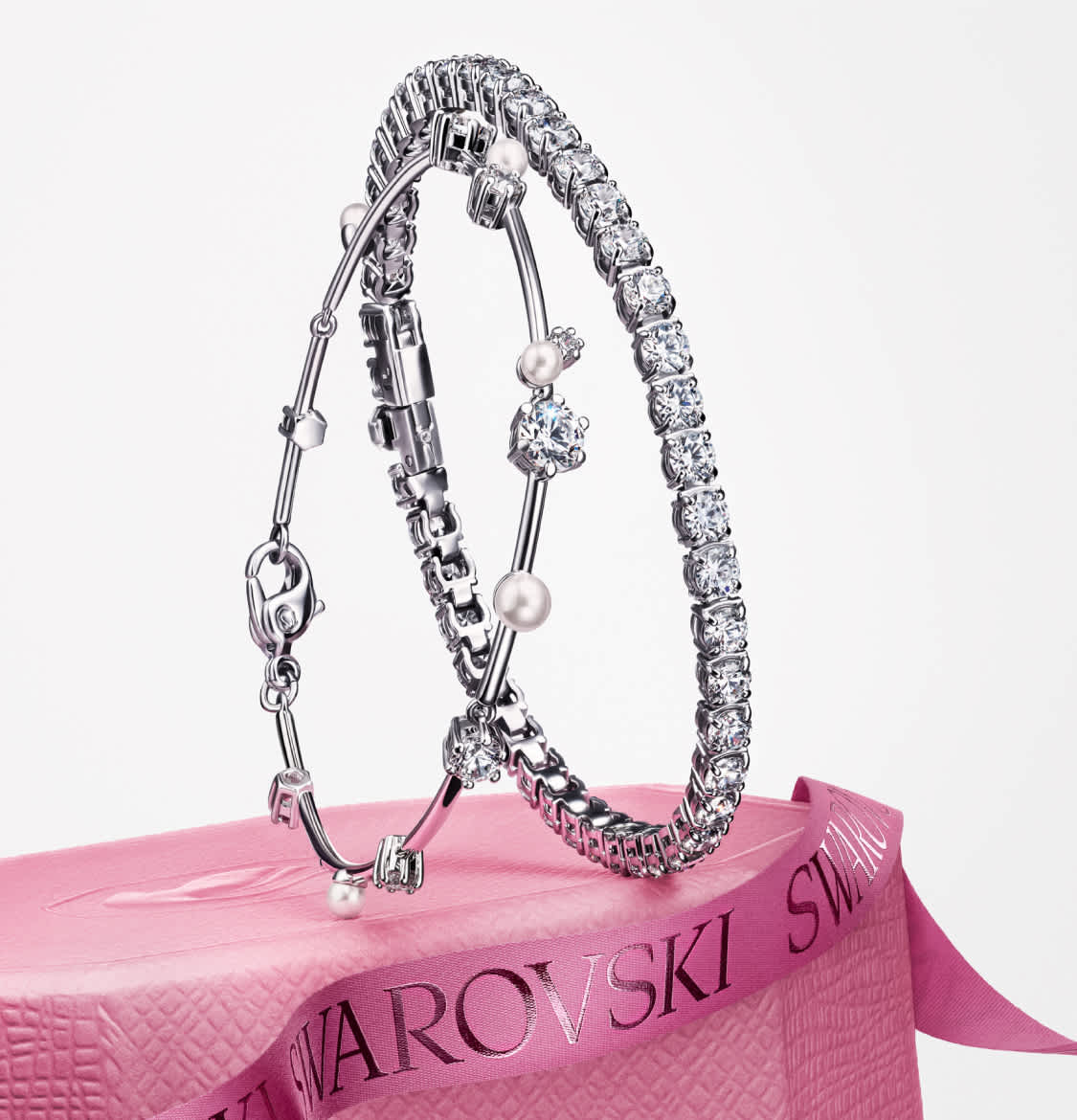 Swarovski Constella and Swarovski Matrix bracelets