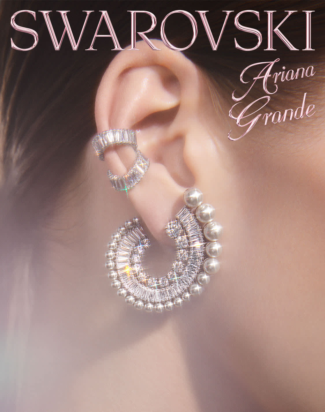 Earrings from the Ariana Grande x Swarovski Capsule collection