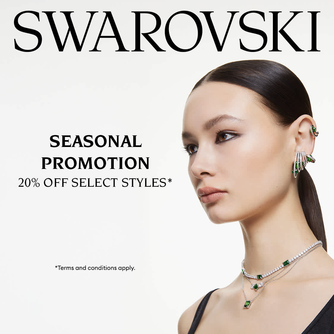 Swarovski seasonal promotion
