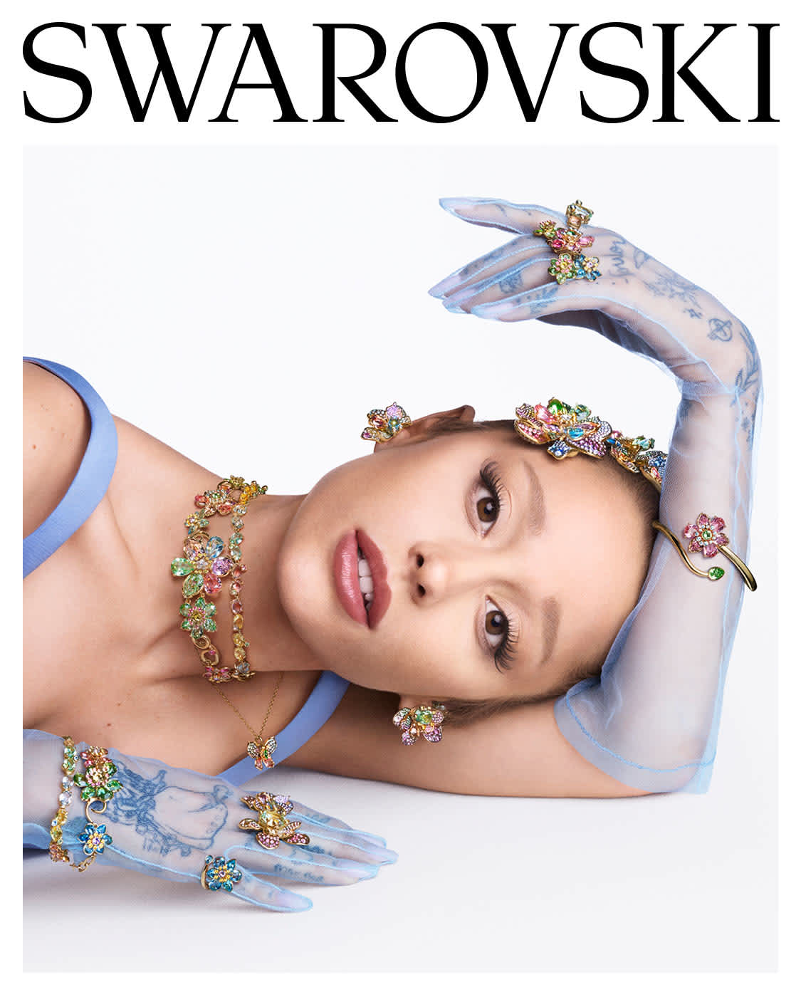 Ariana Grande ve špercích Idyllia od Swarovski