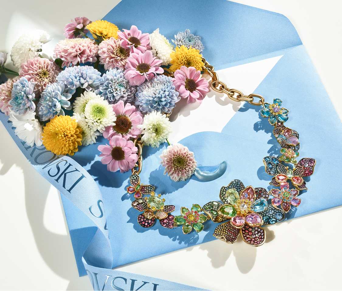 Náhrdelníky Idyllia a Gema od Swarovski