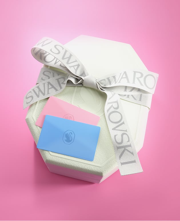 Karty podarunkowe Swarovski na ozdobnym pudełku