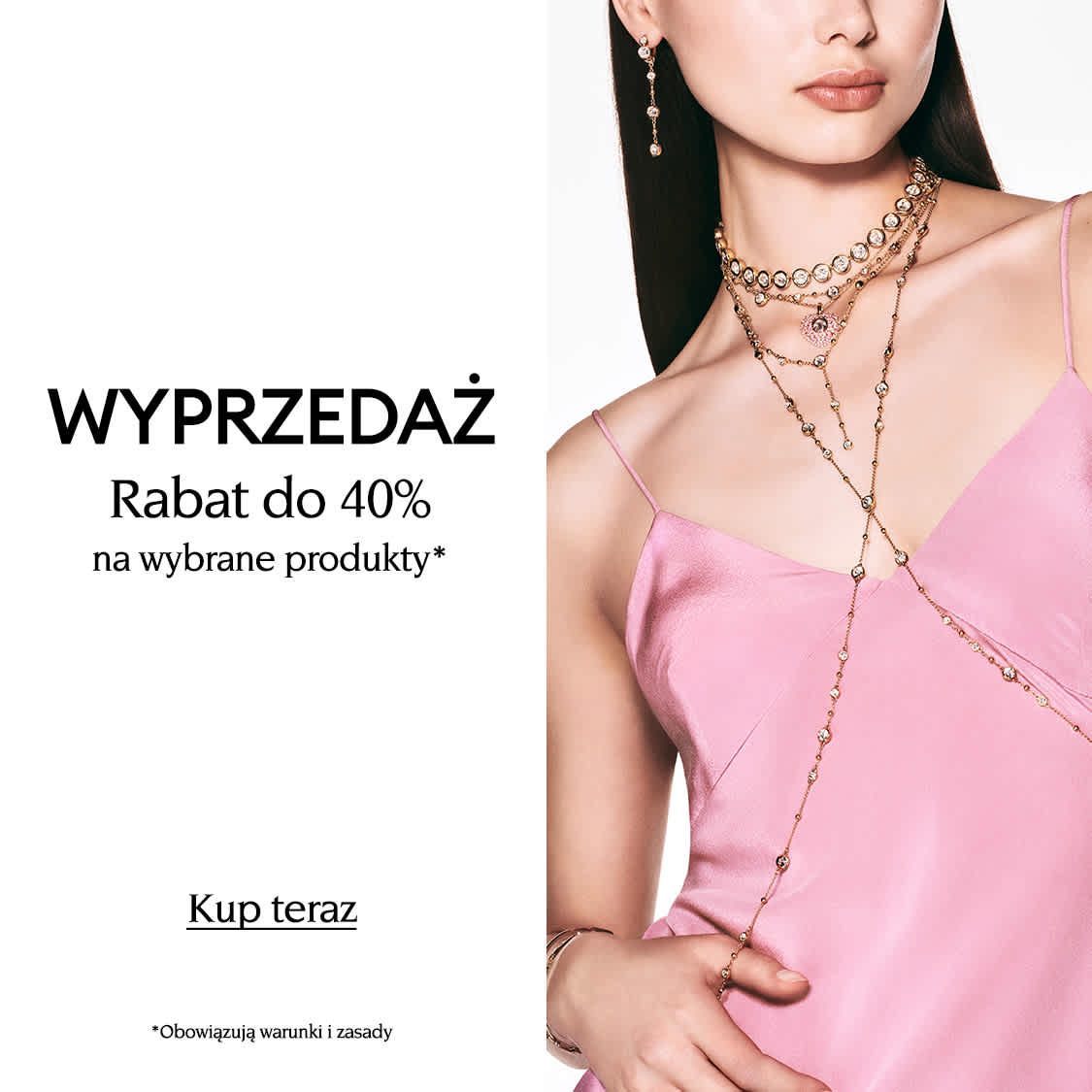 Wyprzedaż Swarovski: Rabat do 40% na wybrane ozdoby na rękę*