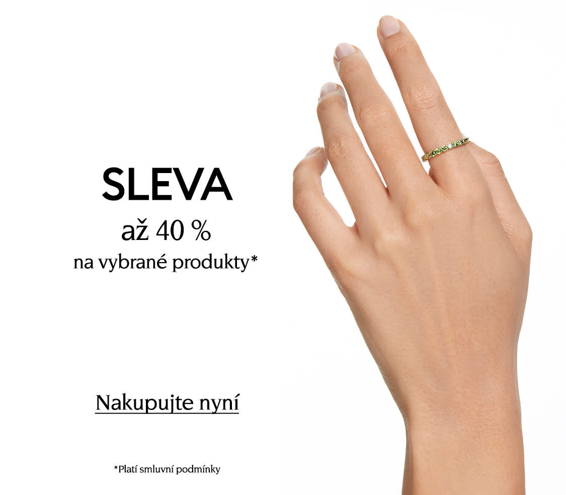 Slevy u Swarovski: Objevte slevy až 40 % na vybrané produkty*