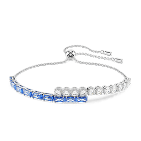 Bransoletka Matrix Tennis, Szlify różnorodne, Niebieska