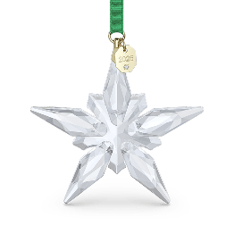 White crystal ornament