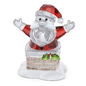 Święty Mikołaj w kominie