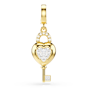 Přívěsek Idyllia, klíč ve zlatém odstínu