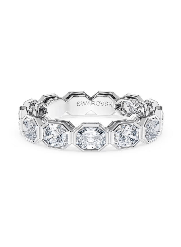 Octagon band ring