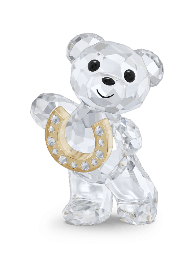 Medvídek Kris Podkova pro štěstí od Swarovski