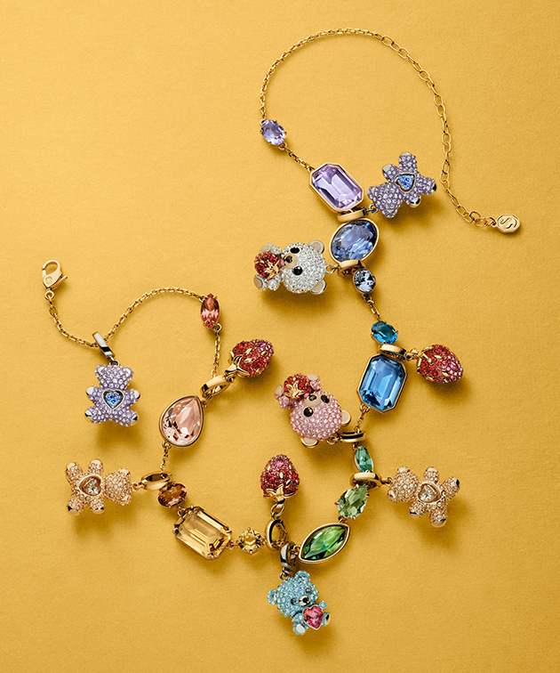 Gema necklace with charms