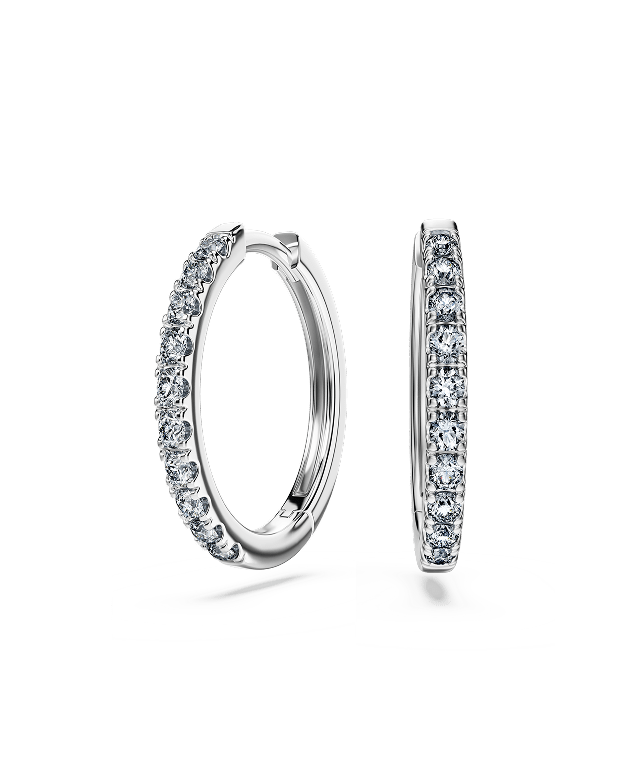 SWAROVSKI Created Diamonds earrings