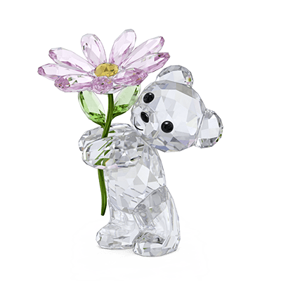 Swarovski Kris Bear A Daisy For You figurine and two Swarovski bracelets