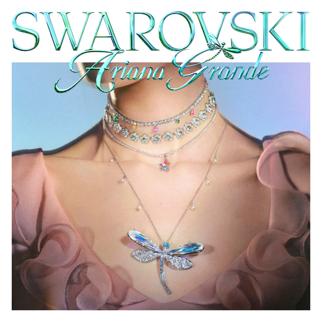 Náhrdelníky z kolekce Ariana Grande x Swarovski Capsule