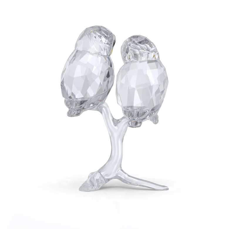 美品　スワロフスキー　フクロウのカップル　箱付　Owl Couple　置物 Feathered Beauties Owl Couple | Swarovski