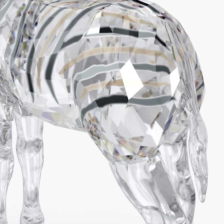Elegance of Africa SCS Zebra Baby Zuri | Swarovski