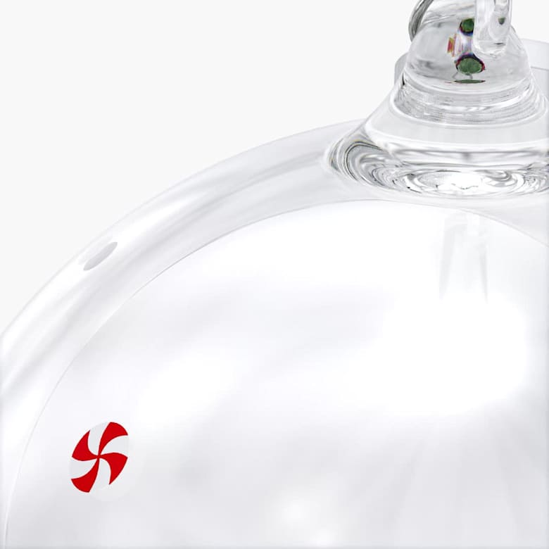 Holiday Cheers Santa's Elf Ball Ornament | Swarovski