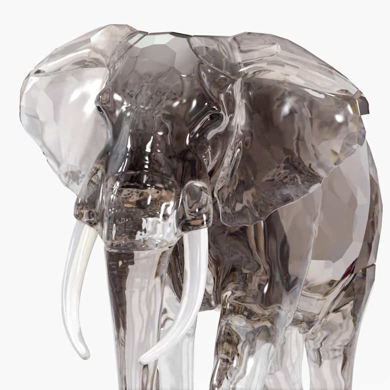 Elegance of Africa SCS 2022年度限定作品 ゾウ Fayola | Swarovski