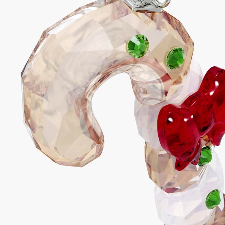 Holiday Cheers Gingerbread Candy Cane Ornament | Swarovski