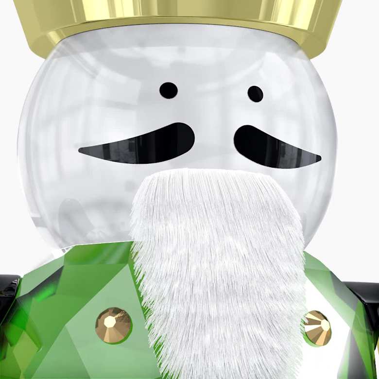 Holiday Cheers Nutcracker, Large | Swarovski