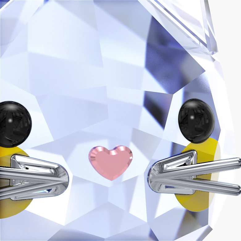 Chubby Cats Blue Cat | Swarovski
