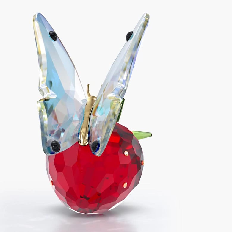 Idyllia Butterfly and Strawberry | Swarovski