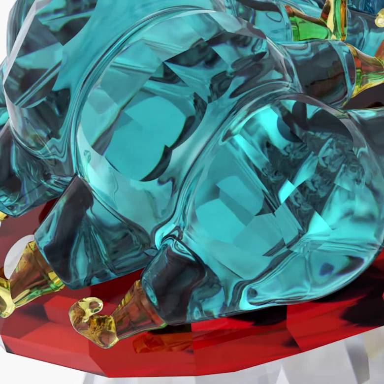 Alice In Wonderland Caterpillar | Swarovski