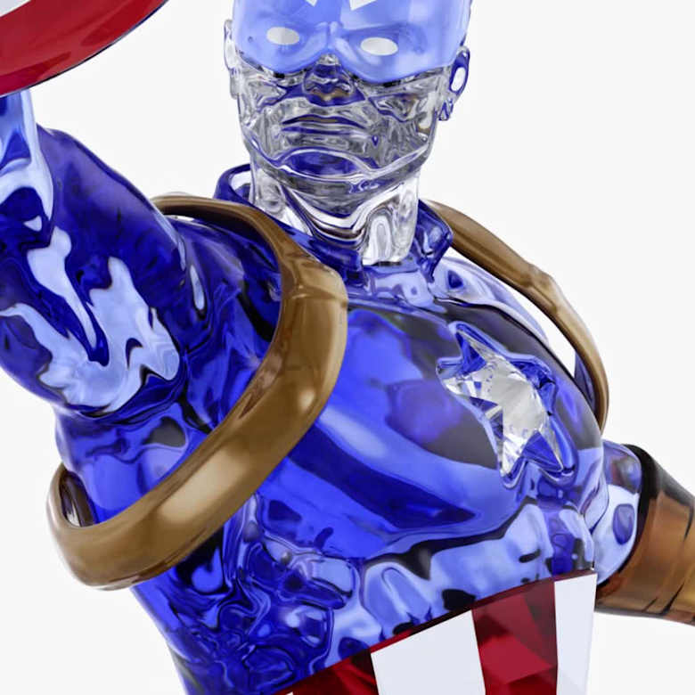 Marvel Captain America | Swarovski