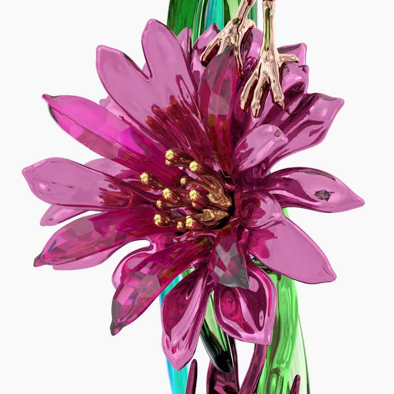 Idyllia Sugarbird and Dragon Fruit Totem | Swarovski