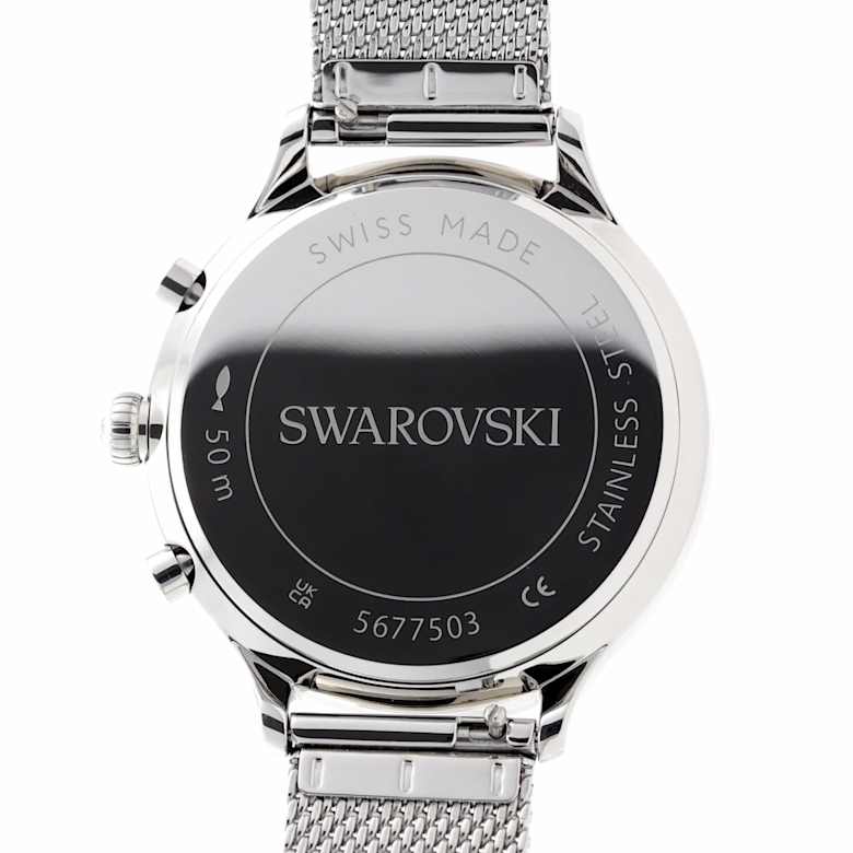 Nova chrono Saat, İsviçre Üretimi, Metal bileklik, Gümüş Rengi
