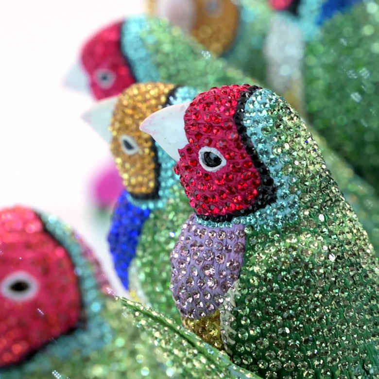 Crystal Myriad コキンチョウ | Swarovski