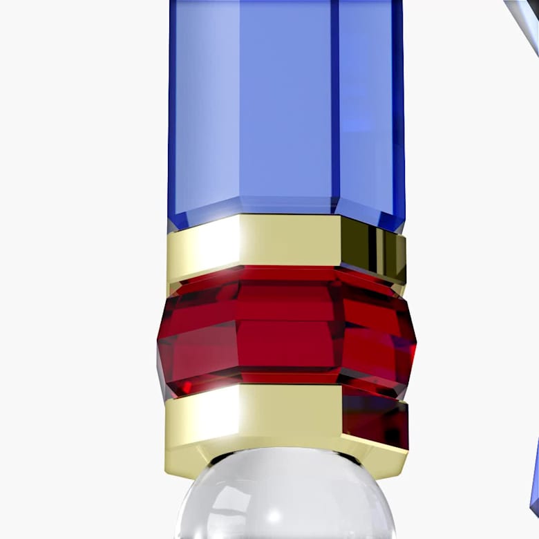 Holiday Cheers くるみ割り人形 ブルー | Swarovski