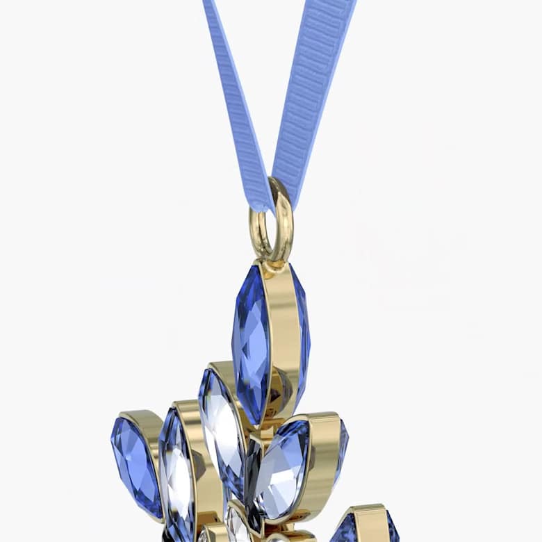 Gema ホリデーオーナメント ブルー | Swarovski