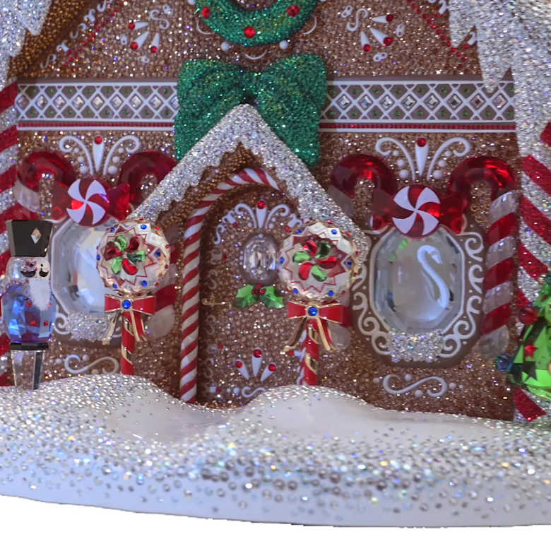 Crystal Myriad Gingerbread House | Swarovski