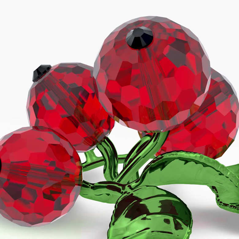 Idyllia Red Berries | Swarovski