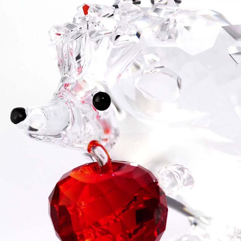 ハリネズミとリンゴ | Swarovski