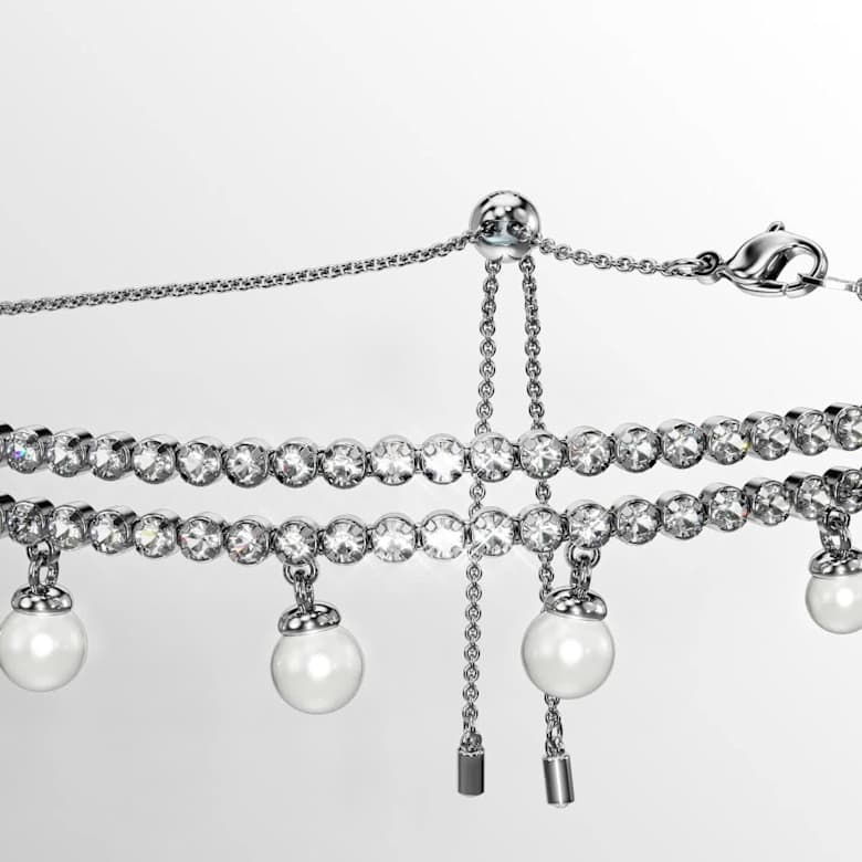 Ariana Grande x Swarovski チョーカー, クリスタル・パール, ラウンド