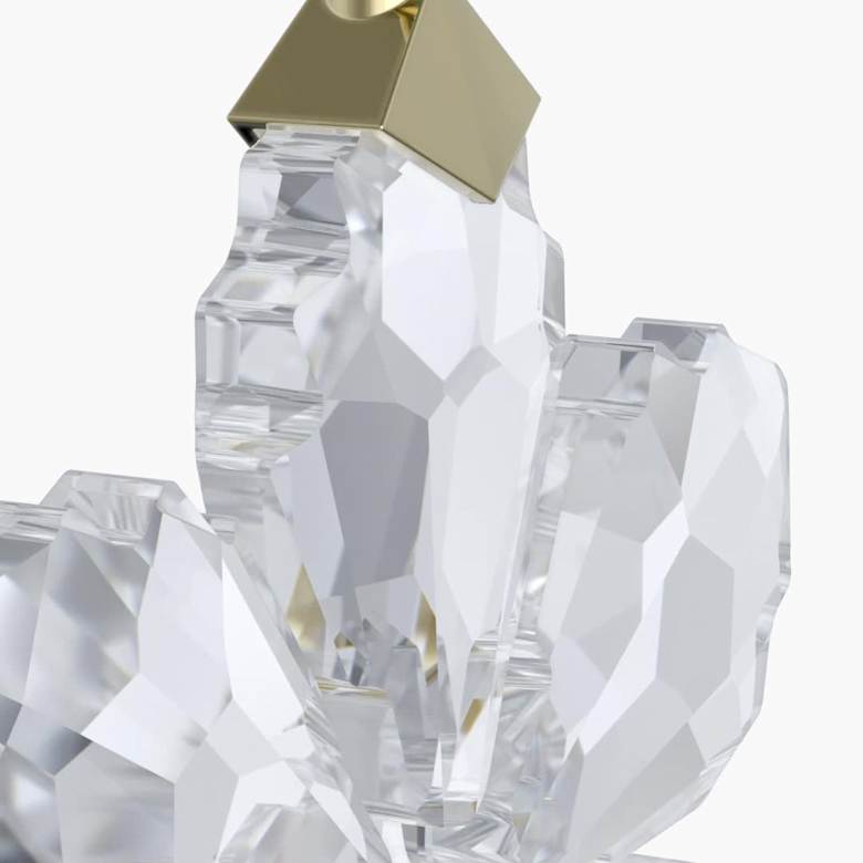 スワロフスキー Little flake Ornament Annual Edition Little Snowflake Ornament 2026, White | Swarovski