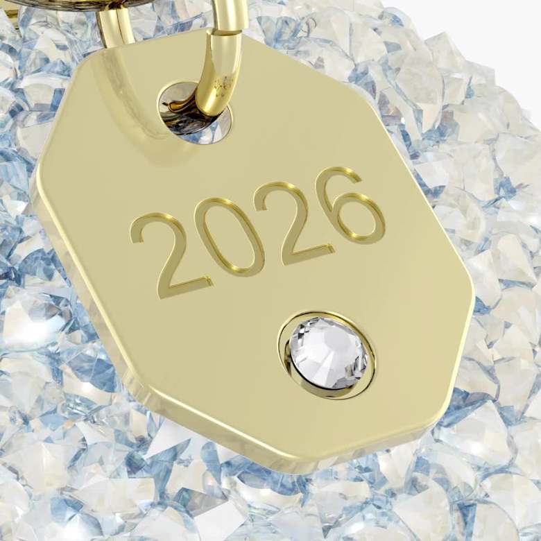 Annual Edition ベルオーナメント2026, ホワイト | Swarovski